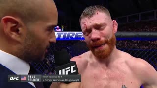 UFC 242: Пол Фелдер - Слова после боя